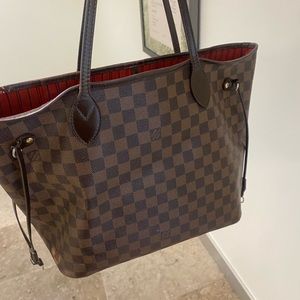 Louis Vuitton Neverfull mm Cherry Damier Ebene